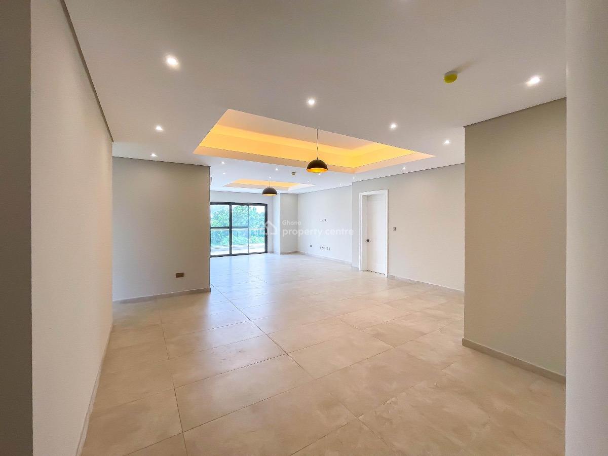 3 Bedroom Apartment with Swimming Pool and Gym, East Airport, Airport Residential Area, Accra, Apartment for Rent