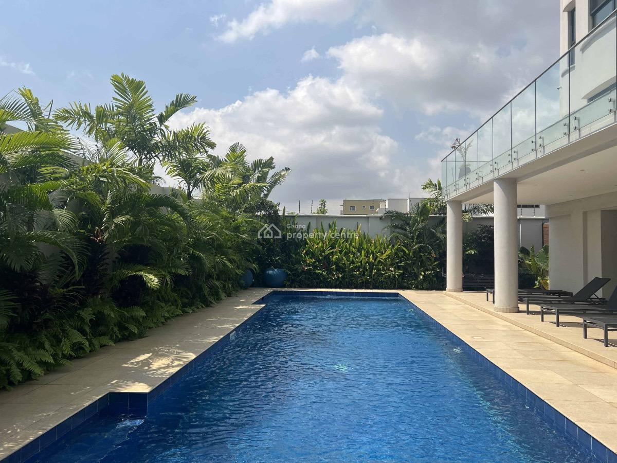 3 Bedroom Apartment with Swimming Pool and Gym, East Airport, Airport Residential Area, Accra, Apartment for Rent