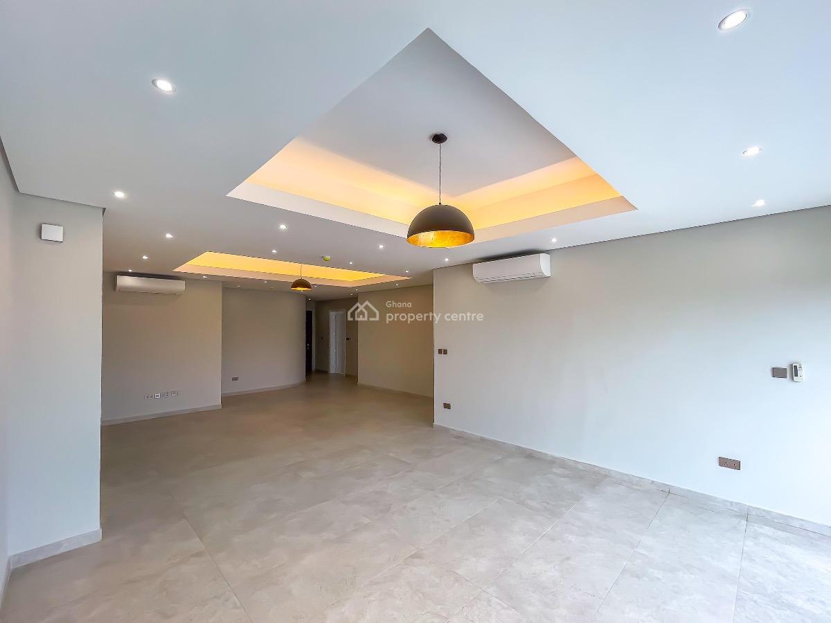 Serviced 3 Bedroom Apartment with Swimming Pool and Gym, East Airport, Airport Residential Area, Accra, Apartment for Rent