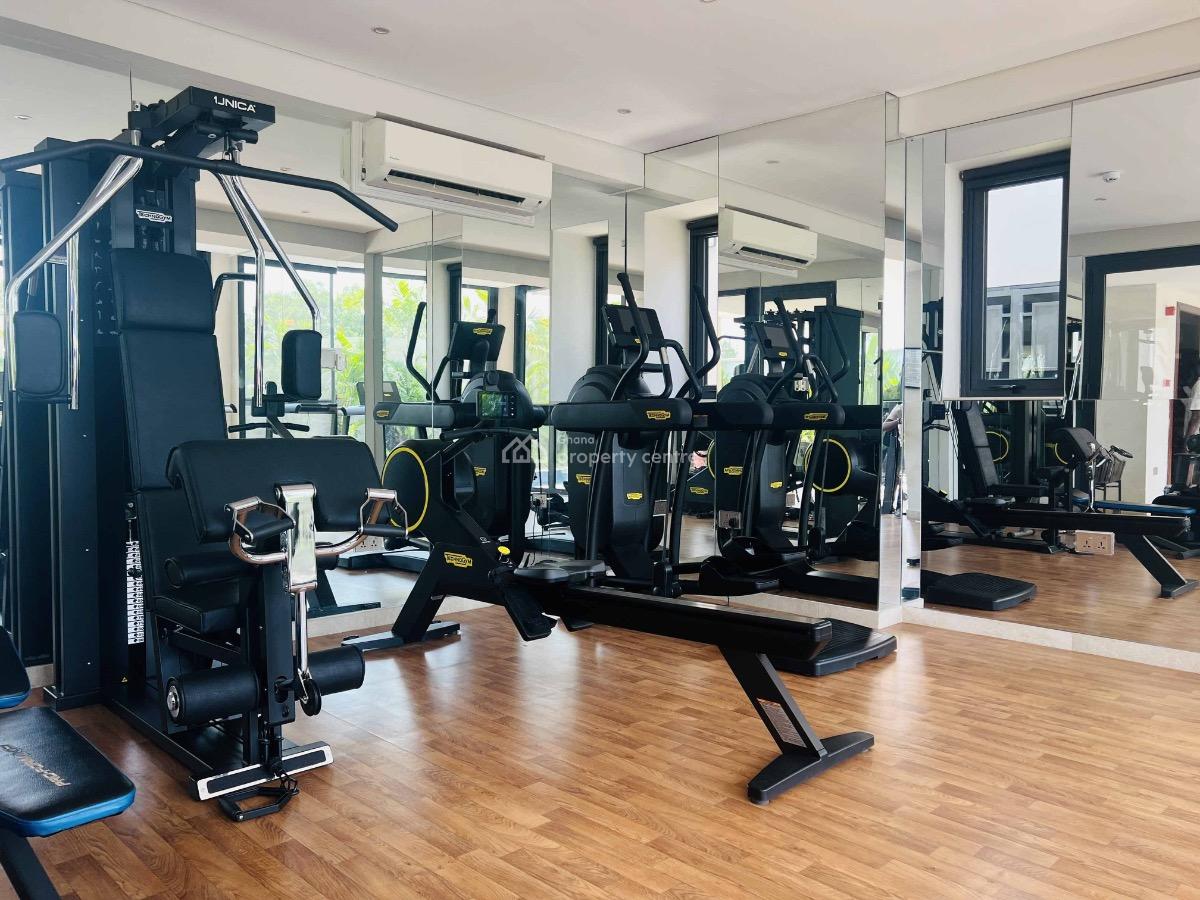 Serviced 3 Bedroom Apartment with Swimming Pool and Gym, East Airport, Airport Residential Area, Accra, Apartment for Rent