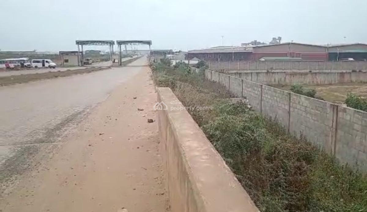 10 Acres Land. Walled, Tema Free Zones, Tema, Accra, Industrial Land for Sale