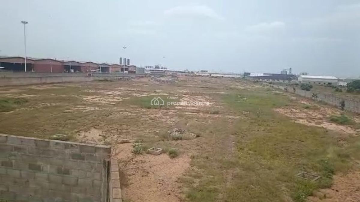 10 Acres Land. Walled, Tema Free Zones, Tema, Accra, Industrial Land for Sale