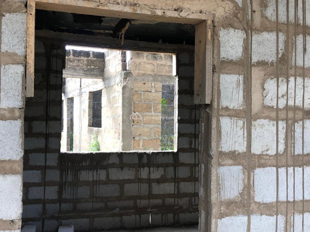 Roofed 3master Brm Storey House at Kasoa, Lamptey Mills Obom, Kasoa, Awutu-senya East, Central Region, Detached Bungalow for Sale