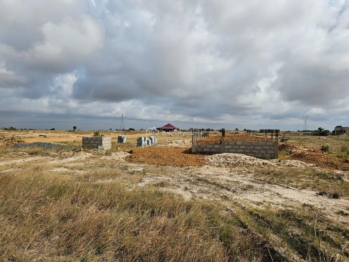 Half Plot at Tsopoli Skyport City Phase 1, Tsopoli, Ningo Prampram District, Accra, Mixed-use Land for Sale
