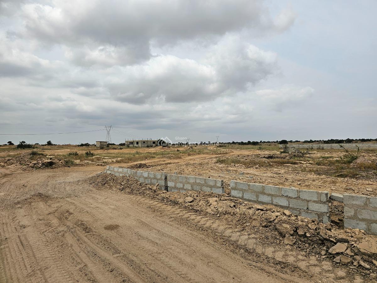 Prime Half Plot with Strong Road Access, Tsopoli Police Barrier, Tsopoli, Ningo Prampram District, Accra, Mixed-use Land for Sale
