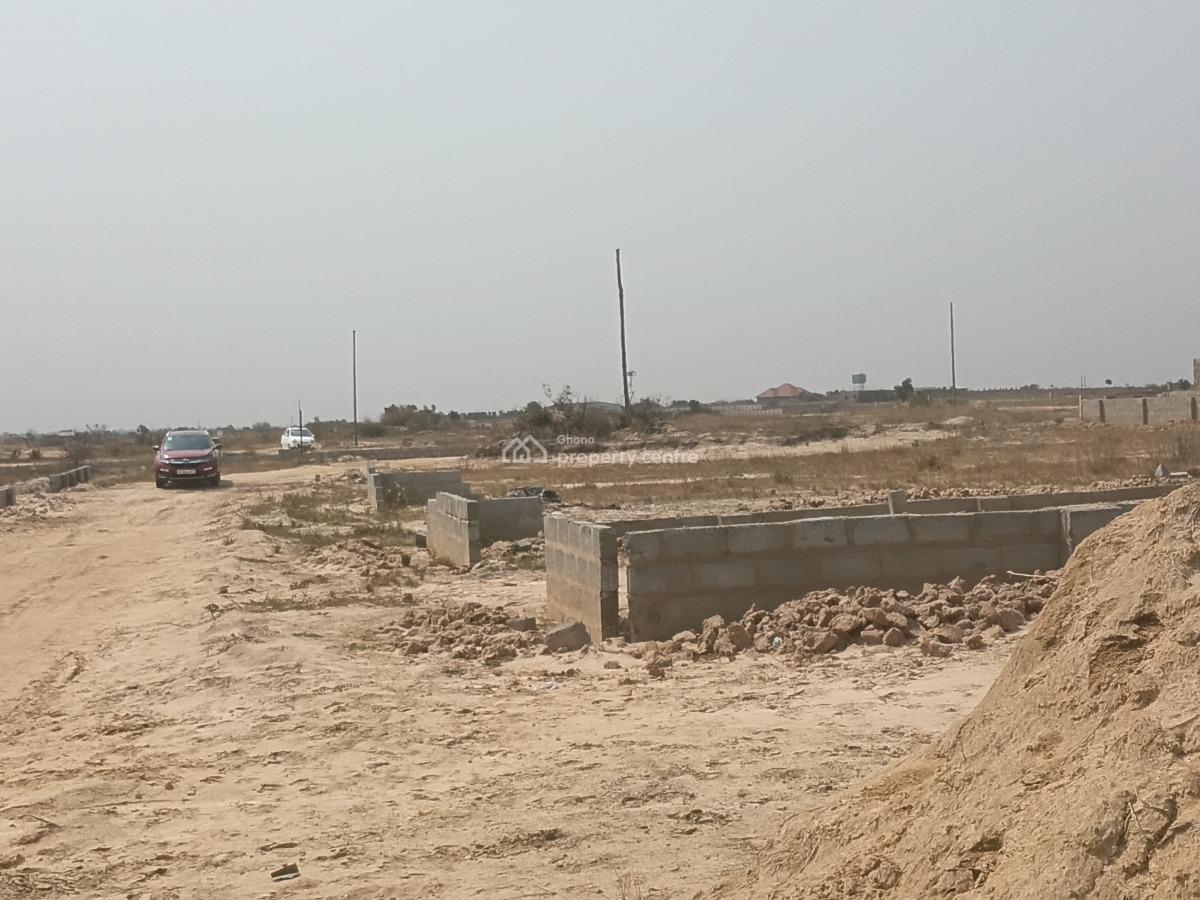 Genuine Half Plot with Free Documentation, Tsopoli Skyport City, Tsopoli Police Barrier, Tsopoli, Ningo Prampram District, Accra, Mixed-use Land for Sale