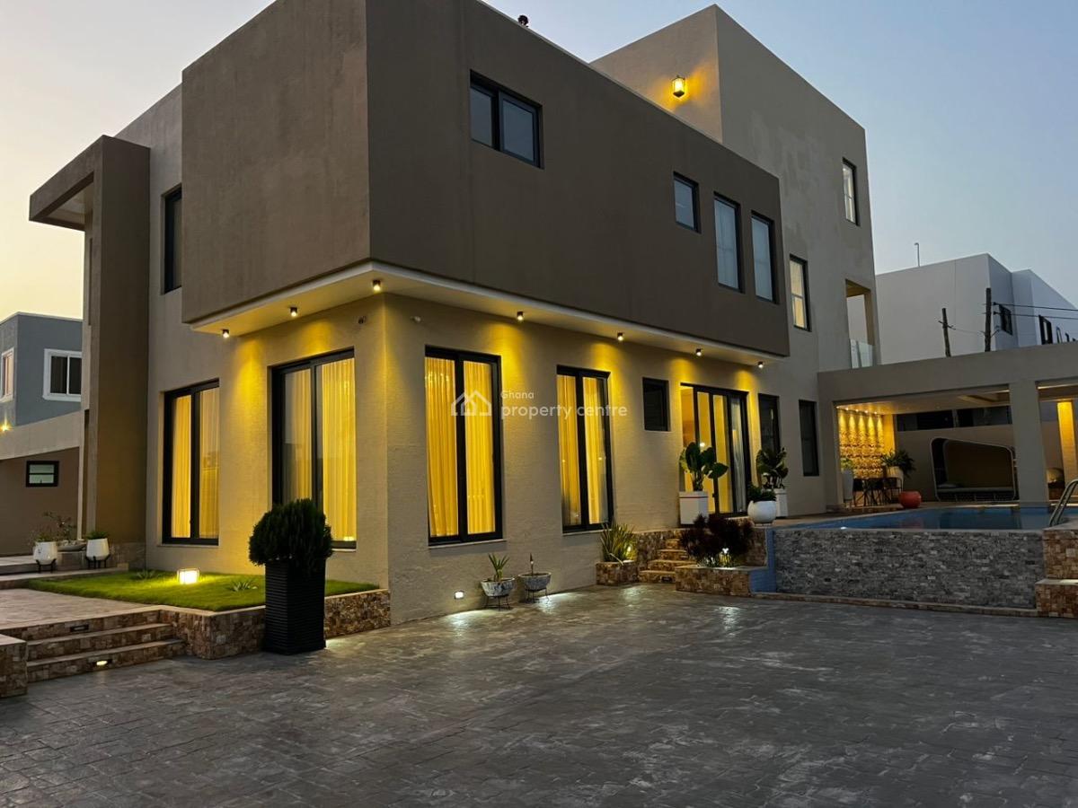 Furnished 5 Bedroom House with Pool at East Airport, East Airport, Accra Metropolitan, Accra, House for Sale