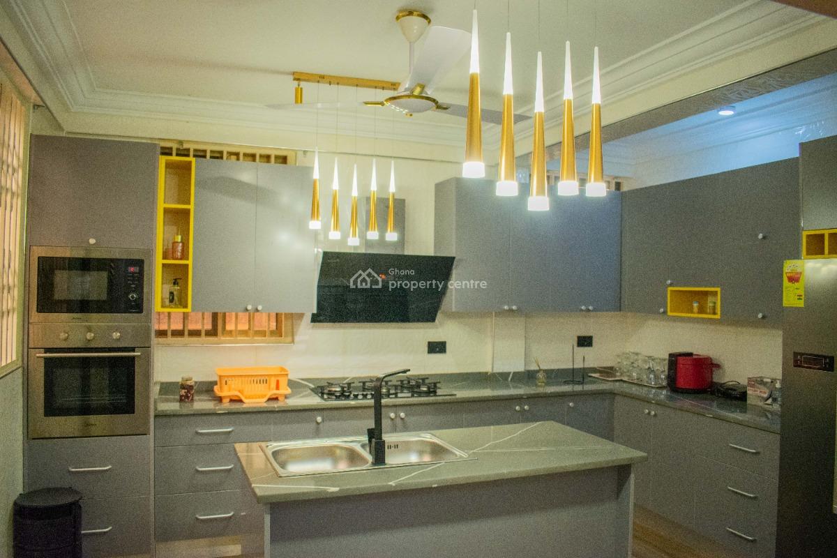 Luxury 4 Bedroom Fully Furnished House - Property Id: Cc-1004, Cape Coast, Jukwa Road - Mpeasem Ame Zion First Speed Ramp, Cape Coast Metropolitan, Central Region, Semi-detached Duplex Short Let