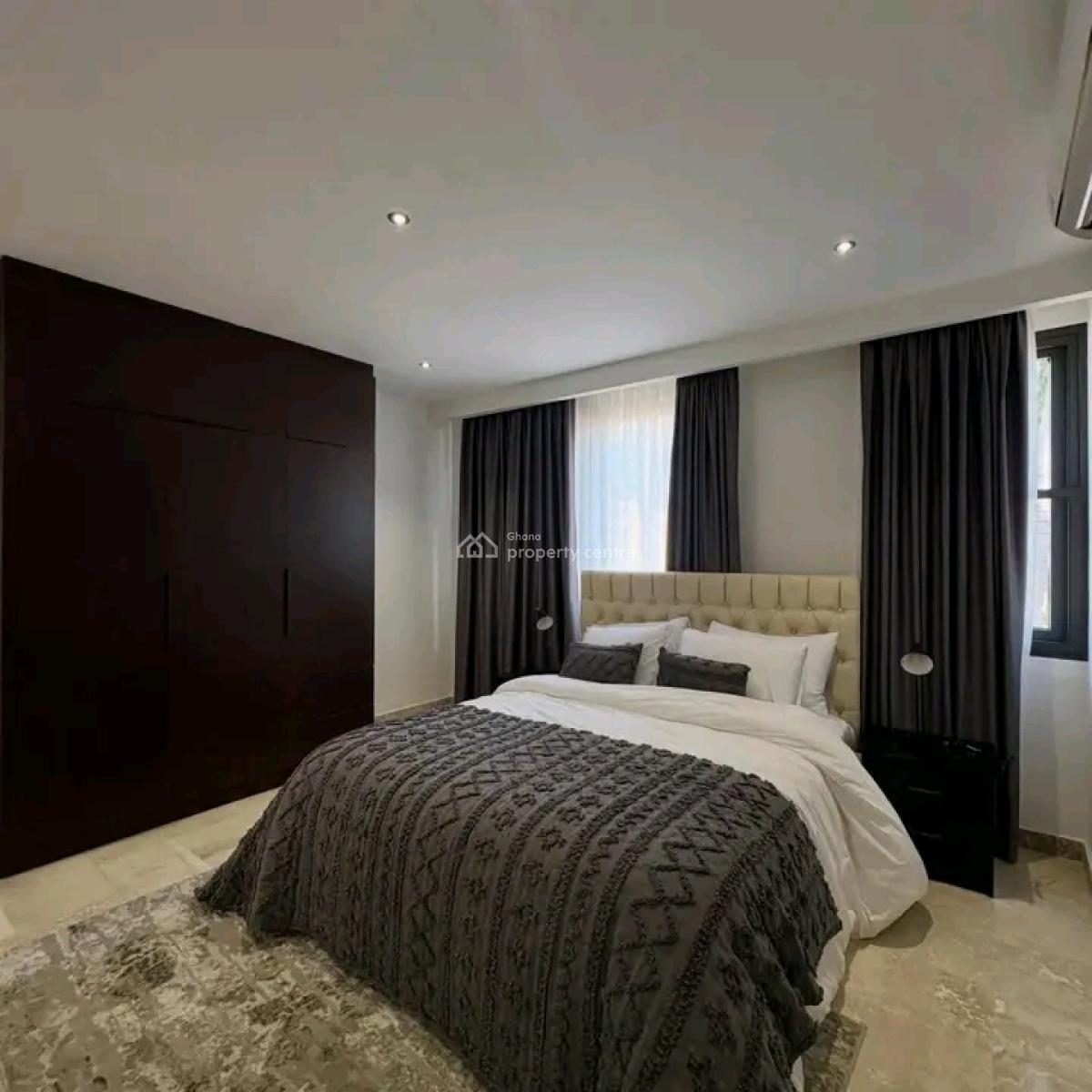 Fully Furnished 3-bedroom Townhouse @ Cantonment, Cantonments, Accra, Townhouse for Rent