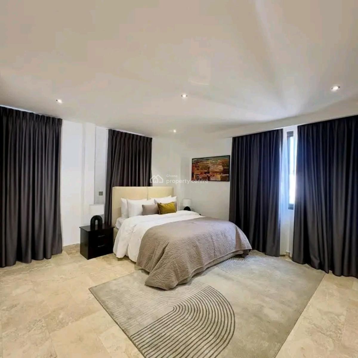 Fully Furnished 3-bedroom Townhouse @ Cantonment, Cantonments, Accra, Townhouse for Rent