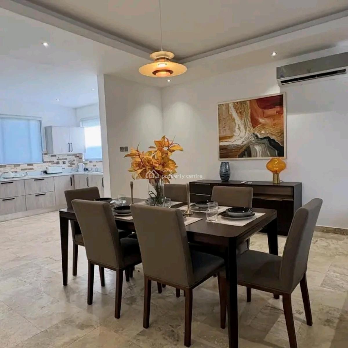 Fully Furnished 3-bedroom Townhouse @ Cantonment, Cantonments, Accra, Townhouse for Rent