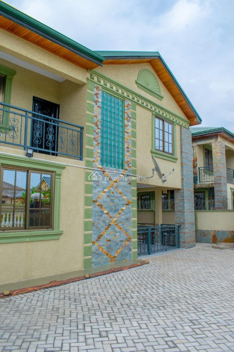 Fully Furnished 5 Bedroom House - Property Id: Cc-1005, Cape Coast - Jukwa Road, Mpeasem Ame Zion First Speed Ramp, Cape Coast Metropolitan, Central Region, Semi-detached Duplex for Rent