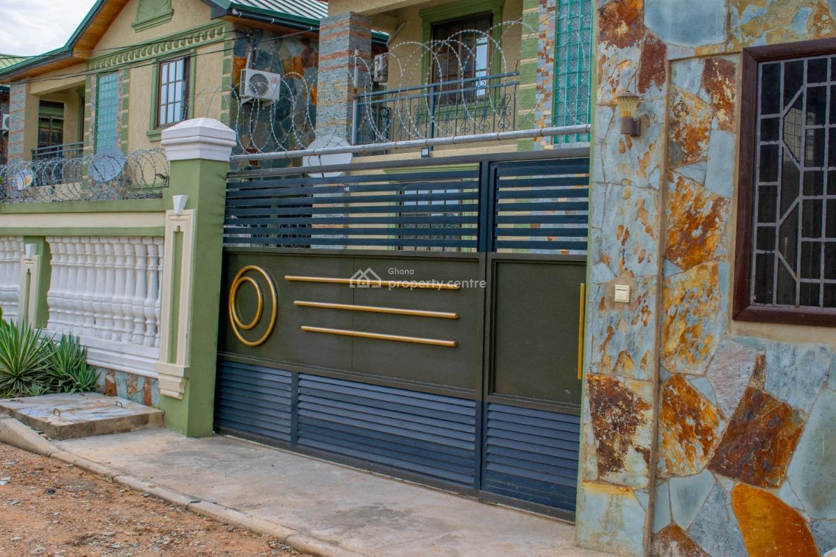 Fully Furnished 5 Bedroom House - Property Id: Cc-1005, Cape Coast - Jukwa Road, Mpeasem Ame Zion First Speed Ramp, Cape Coast Metropolitan, Central Region, Semi-detached Duplex for Rent