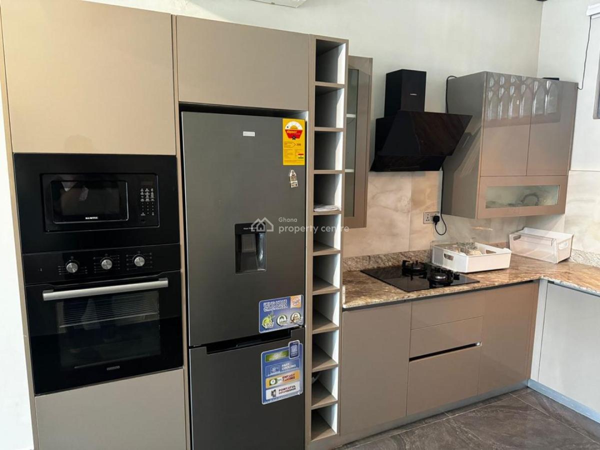 Fully Furnished 4 Bedroom House with Bq and Swimming Pool, Close to American House, Cantonments, Accra, House for Sale