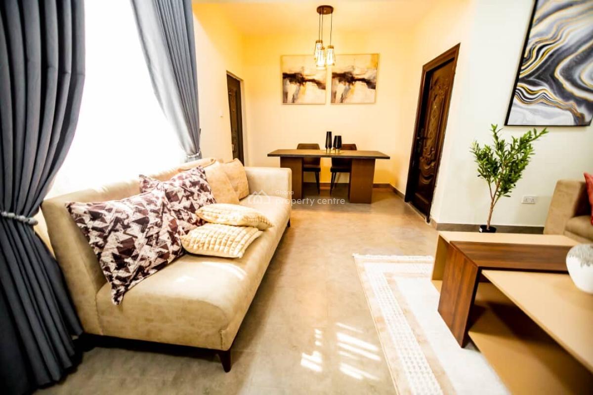 Furnished 2 Bedroom Apartment with Swimming Pool, Mahama Road, East Airport, Airport Residential Area, Accra, Apartment for Rent