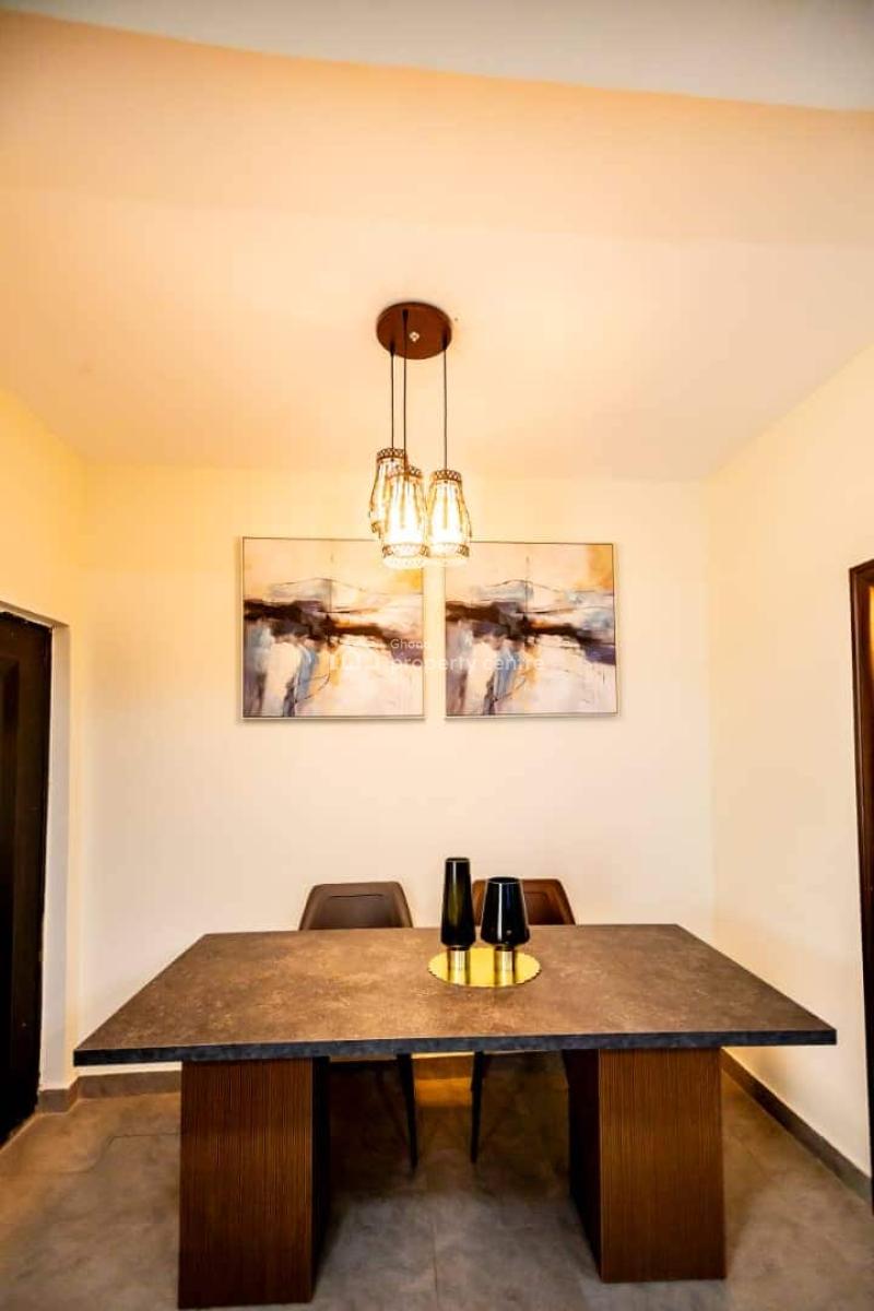 Furnished 2 Bedroom Apartment with Swimming Pool, Mahama Road, East Airport, Airport Residential Area, Accra, Apartment for Rent