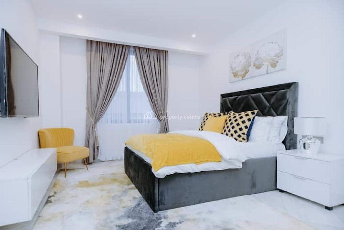 Furnished 2 Bedroom Apartment with Gym, East Airport, Airport Residential Area, Accra, Apartment for Rent