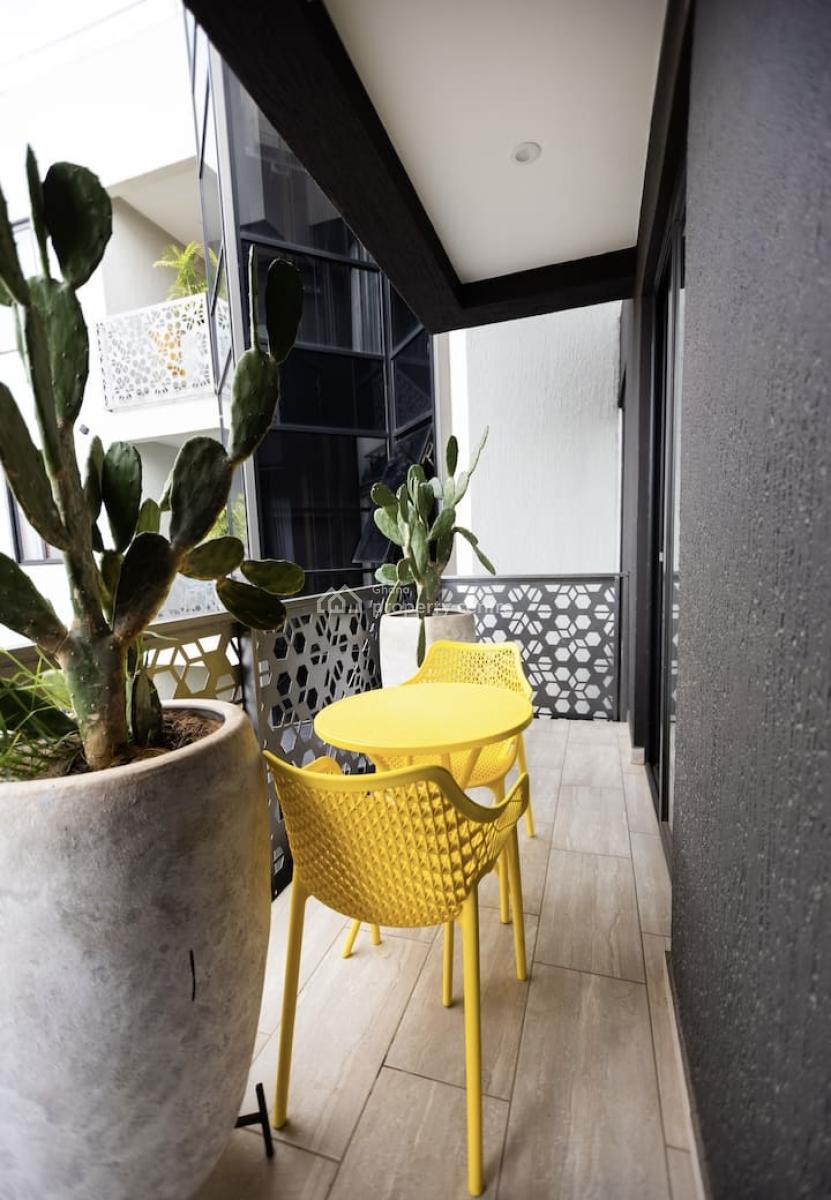 Furnished 2 Bedroom Apartment with Gym, East Airport, Airport Residential Area, Accra, Apartment for Rent