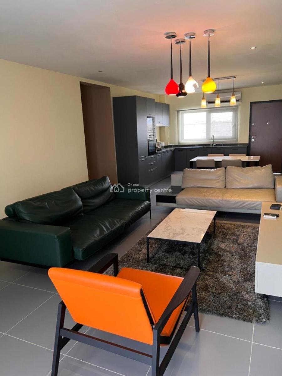 Furnished 2 Bedroom Apartment with Swimming Pool, East Airport, Airport Residential Area, Accra, Apartment for Rent