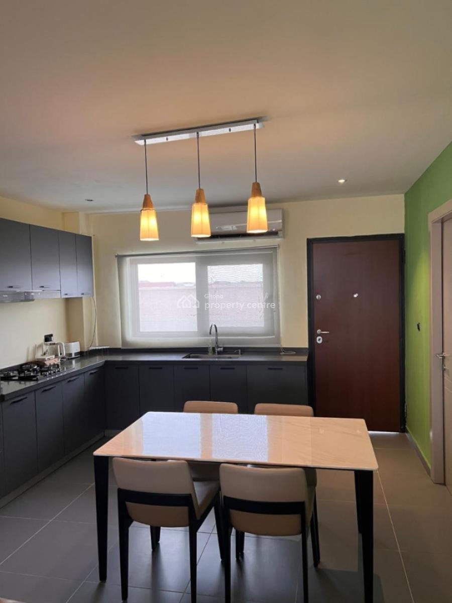 Furnished 2 Bedroom Apartment with Swimming Pool, East Airport, Airport Residential Area, Accra, Apartment for Rent