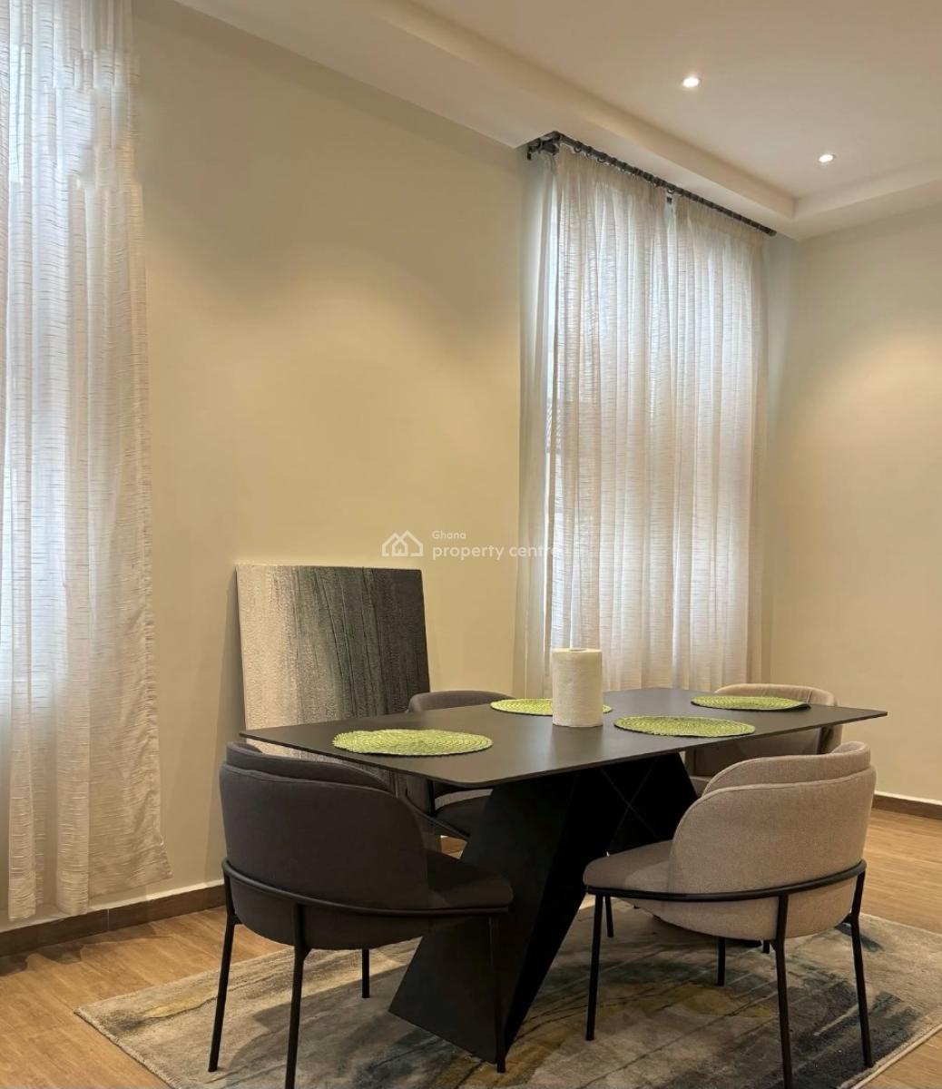 Furnished 2 Bedroom Apartment with Swimming Pool, Mahama Road, East Airport, Airport Residential Area, Accra, Apartment for Rent