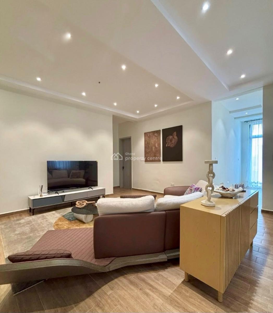 Furnished 2 Bedroom Apartment with Swimming Pool, Mahama Road, East Airport, Airport Residential Area, Accra, Apartment for Rent