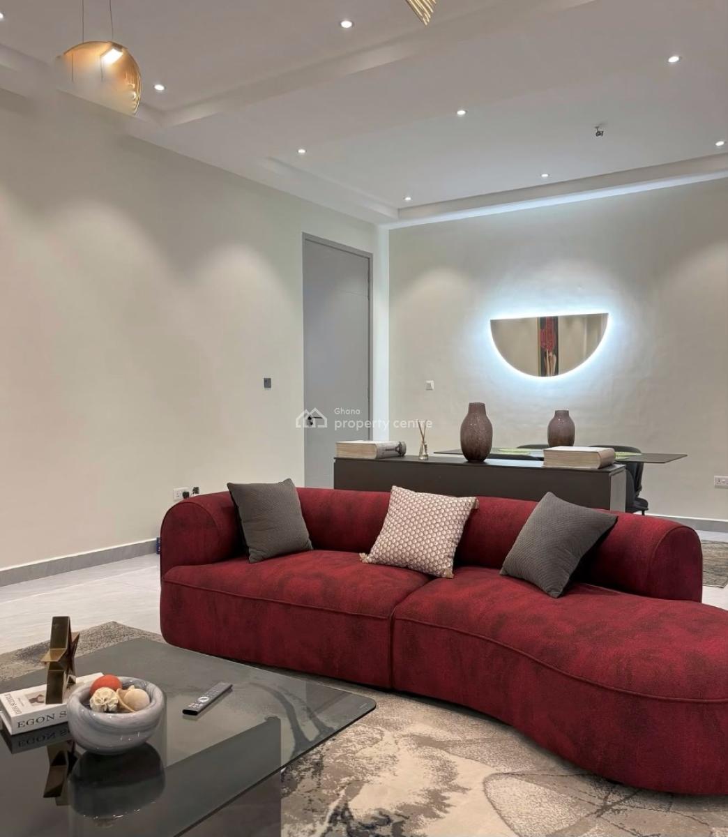 Furnished 2 Bedroom Apartment with Swimming Pool, Mahama Road, East Airport, Airport Residential Area, Accra, Apartment for Rent