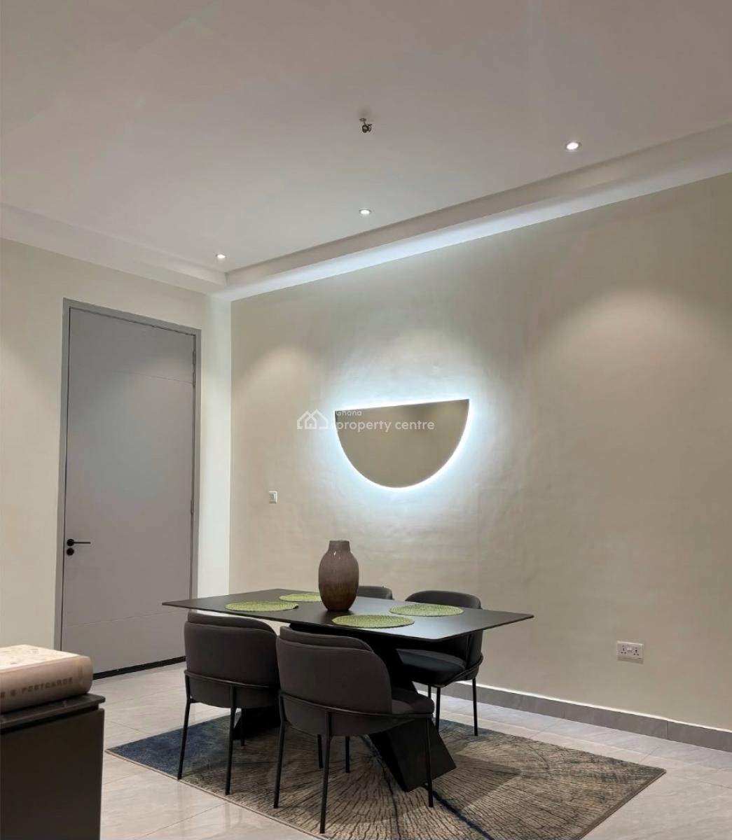 Furnished 2 Bedroom Apartment with Swimming Pool, Mahama Road, East Airport, Airport Residential Area, Accra, Apartment for Rent