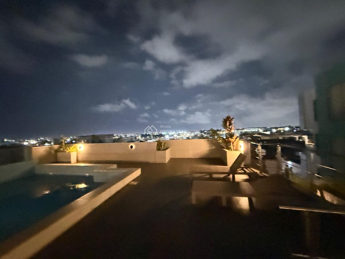 2 Bedroom Apartment with Swimming Pool and Gym, Mahama Road, East Airport, Airport Residential Area, Accra, Apartment for Rent