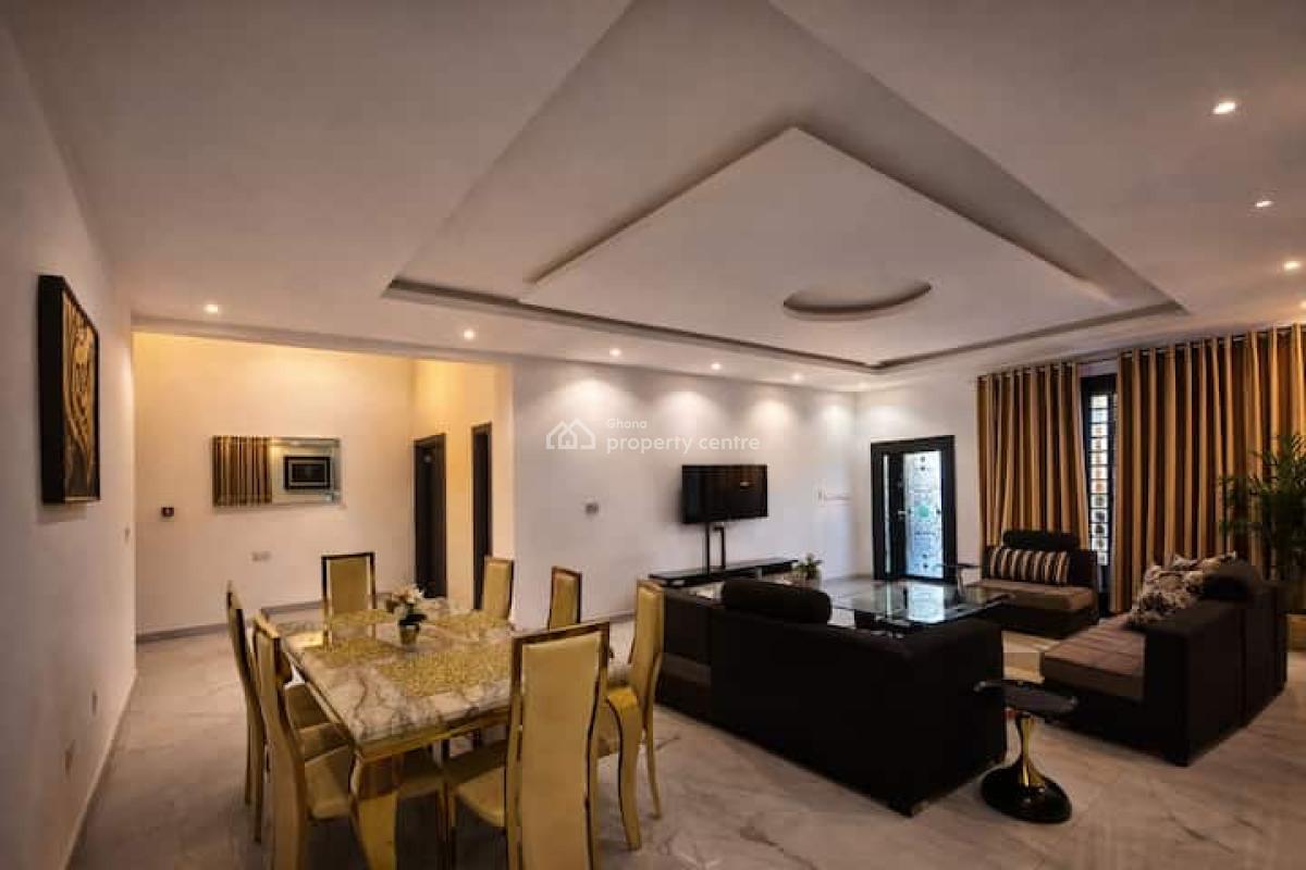 Furnished 2 Bedroom Apartment with Swimming Pool, East Airport, Airport Residential Area, Accra, Apartment for Rent