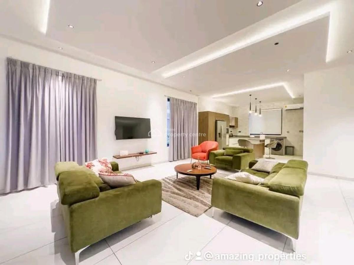 Modern Fully Furnished 3-bedroom Townhouse @ Dzorwulu, Dzorwulu, Accra, Townhouse for Rent