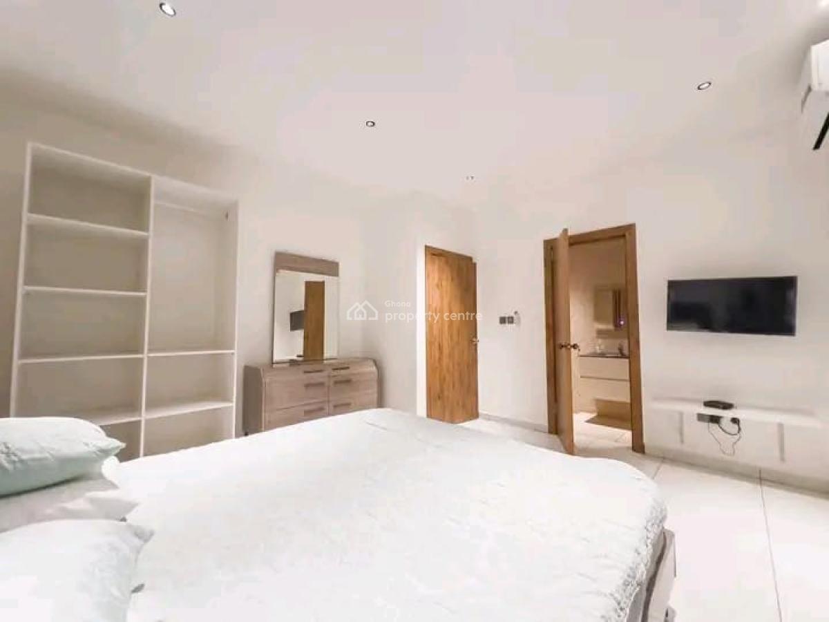 Modern Fully Furnished 3-bedroom Townhouse @ Dzorwulu, Dzorwulu, Accra, Townhouse for Rent