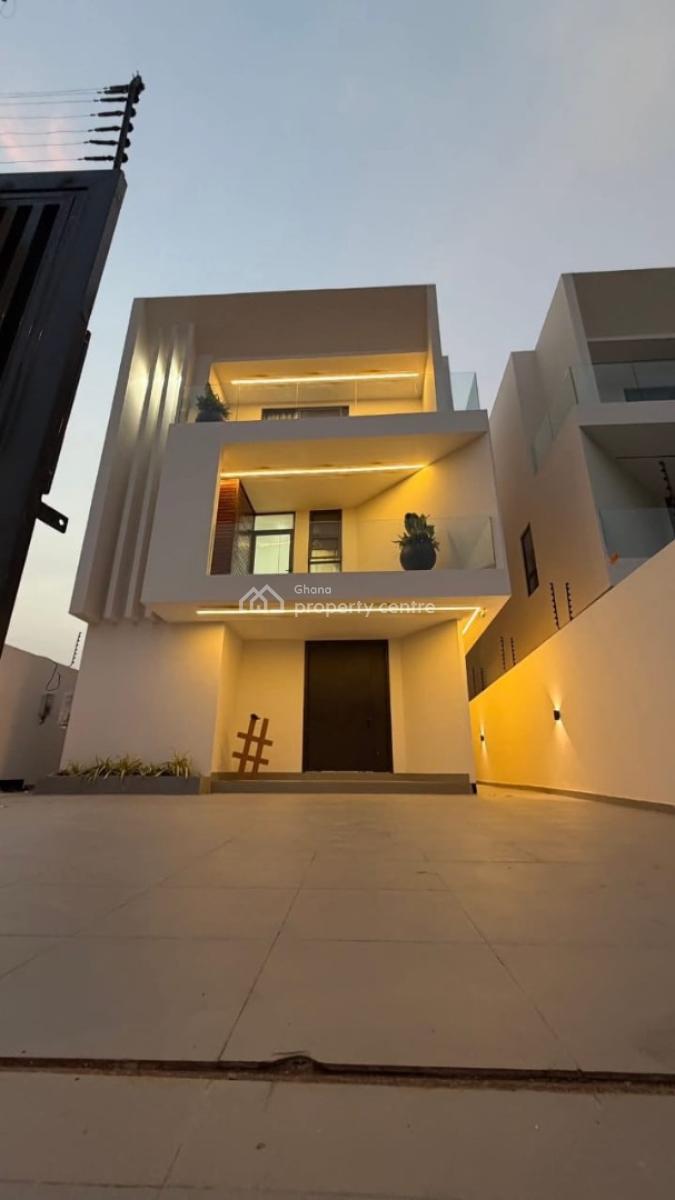 Newly Built Executive  Fully Furnished 4 Bedrooms Mansion Selling  in, East Legon Hills, East Legon, Accra, Detached Duplex for Sale