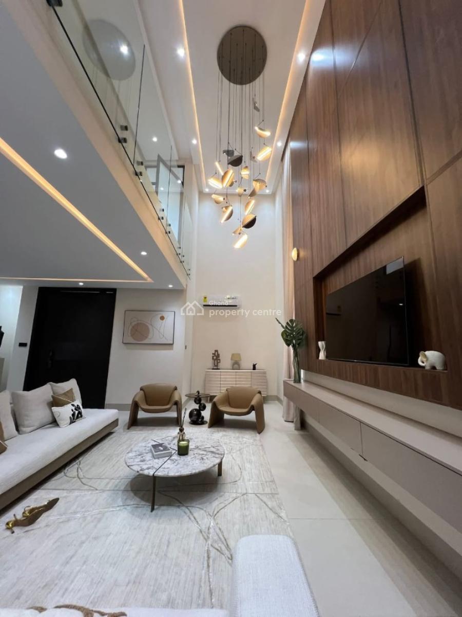 Newly Built Executive  Fully Furnished 4 Bedrooms Mansion Selling  in, East Legon Hills, East Legon, Accra, Detached Duplex for Sale