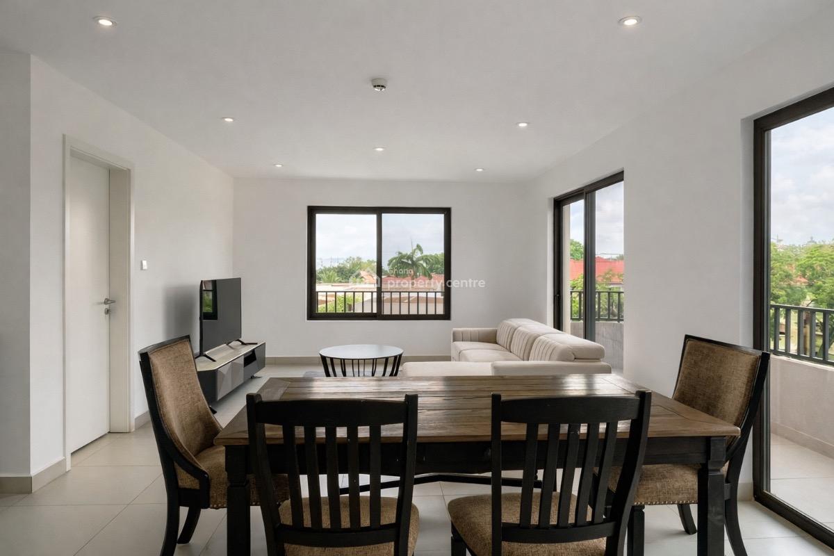 Furnished 2 Bedroom Apartment with Swimming Pool and Gym, Airport Residential Area, Accra, Apartment for Rent