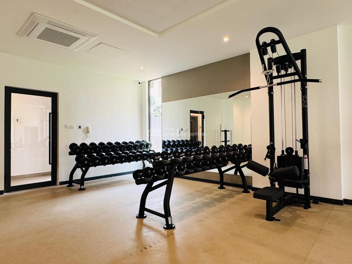 Furnished 2 Bedroom Apartment with Swimming Pool and Gym, Airport Residential Area, Accra, Apartment for Rent