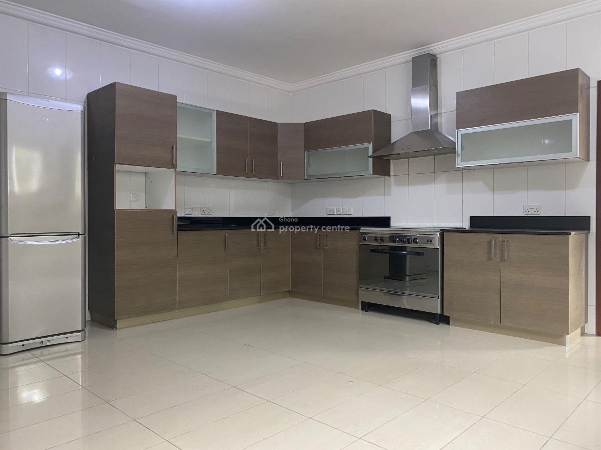 Serviced 3 Bedroom Apartment with Staff Quarters and Pool, Airport Residential Area, Accra, Apartment for Rent