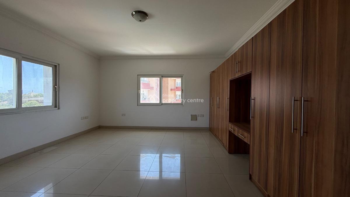 Serviced 3 Bedroom Apartment with Staff Quarters and Pool, Airport Residential Area, Accra, Apartment for Rent