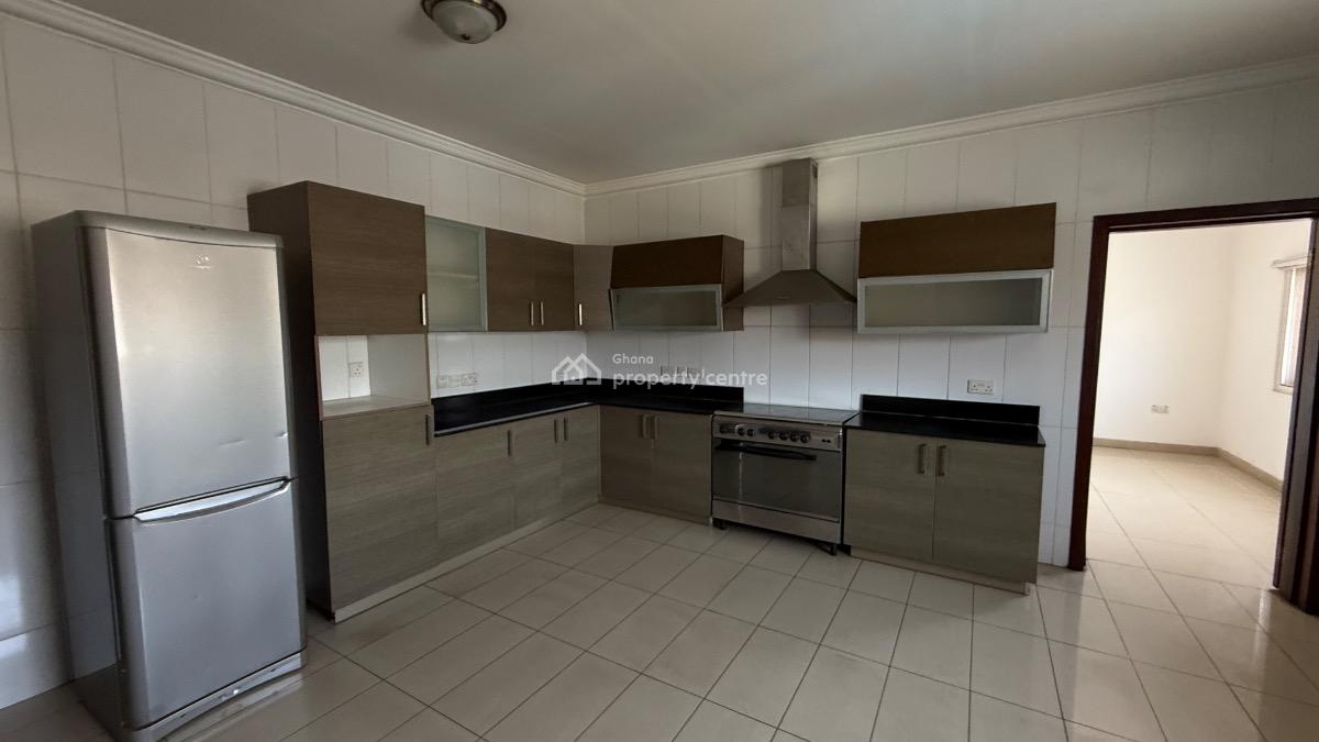 Serviced 3 Bedroom Apartment with Staff Quarters and Pool, Airport Residential Area, Accra, Apartment for Rent