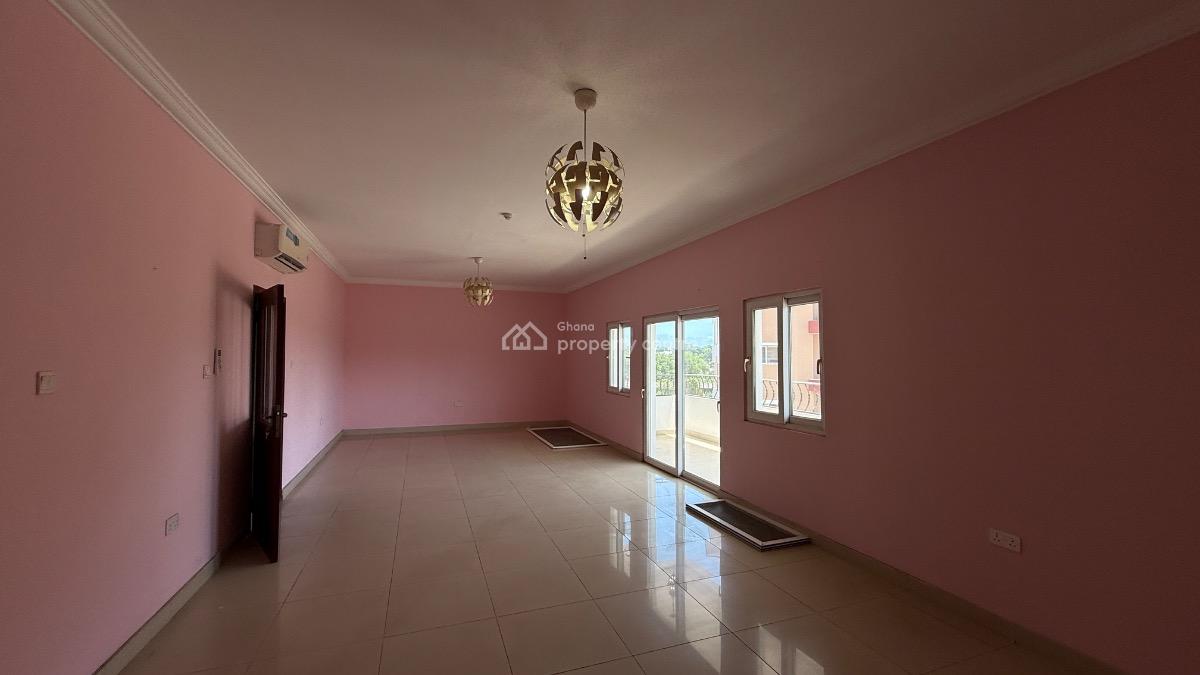 Serviced 3 Bedroom Apartment with Staff Quarters and Pool, Airport Residential Area, Accra, Apartment for Rent
