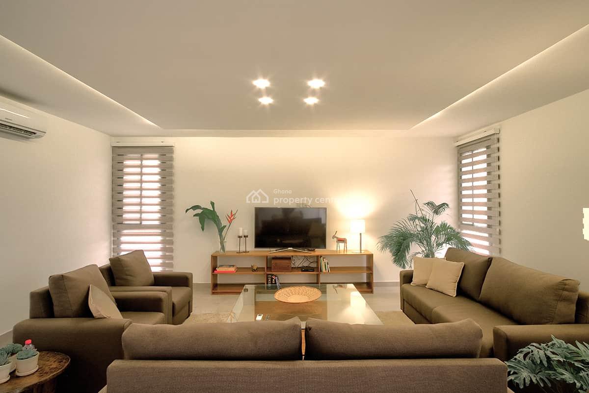 Furnished 2 Bedroom Apartment with Swimming Pool and Gym, Airport Residential Area, Accra, Apartment for Rent