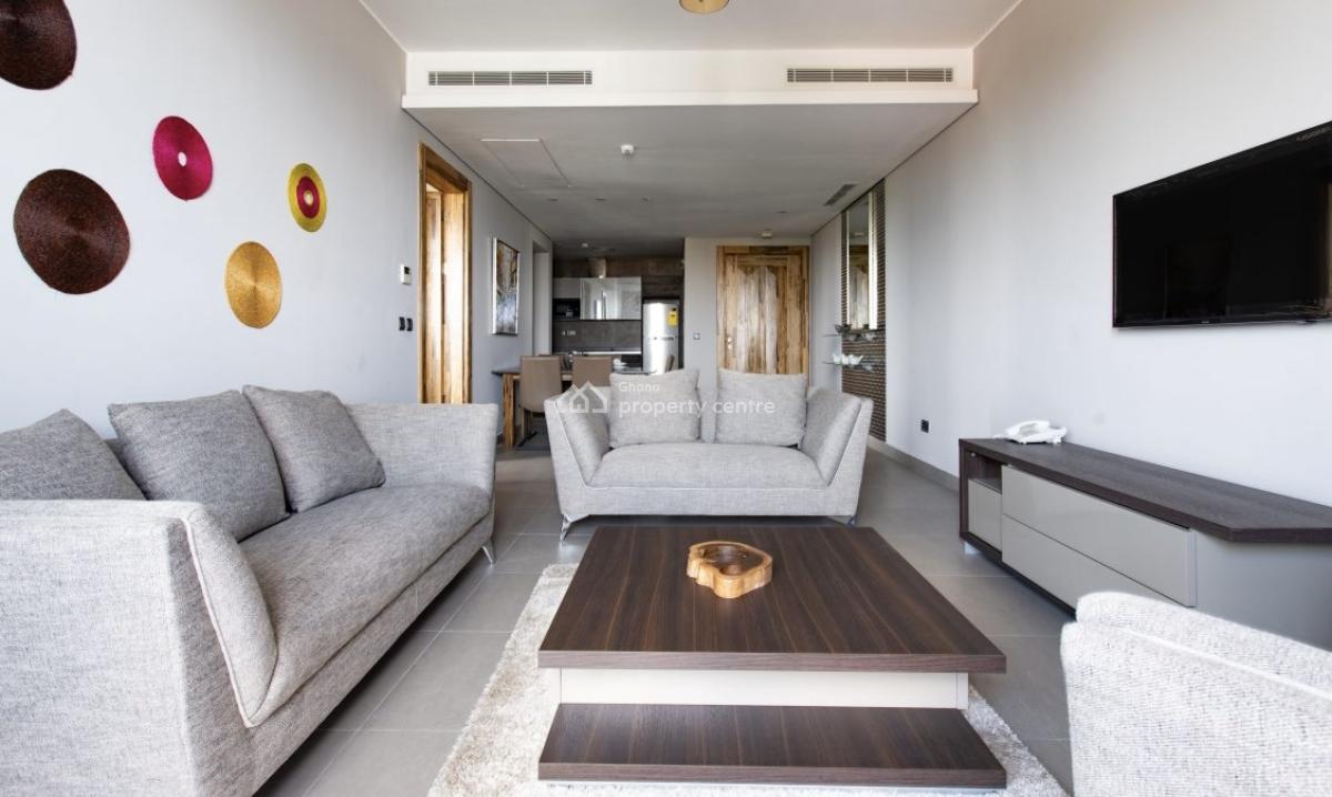 Furnished 2 Bedroom Apartment with Swimming Pool and Gym, Airport Residential Area, Accra, Apartment for Rent