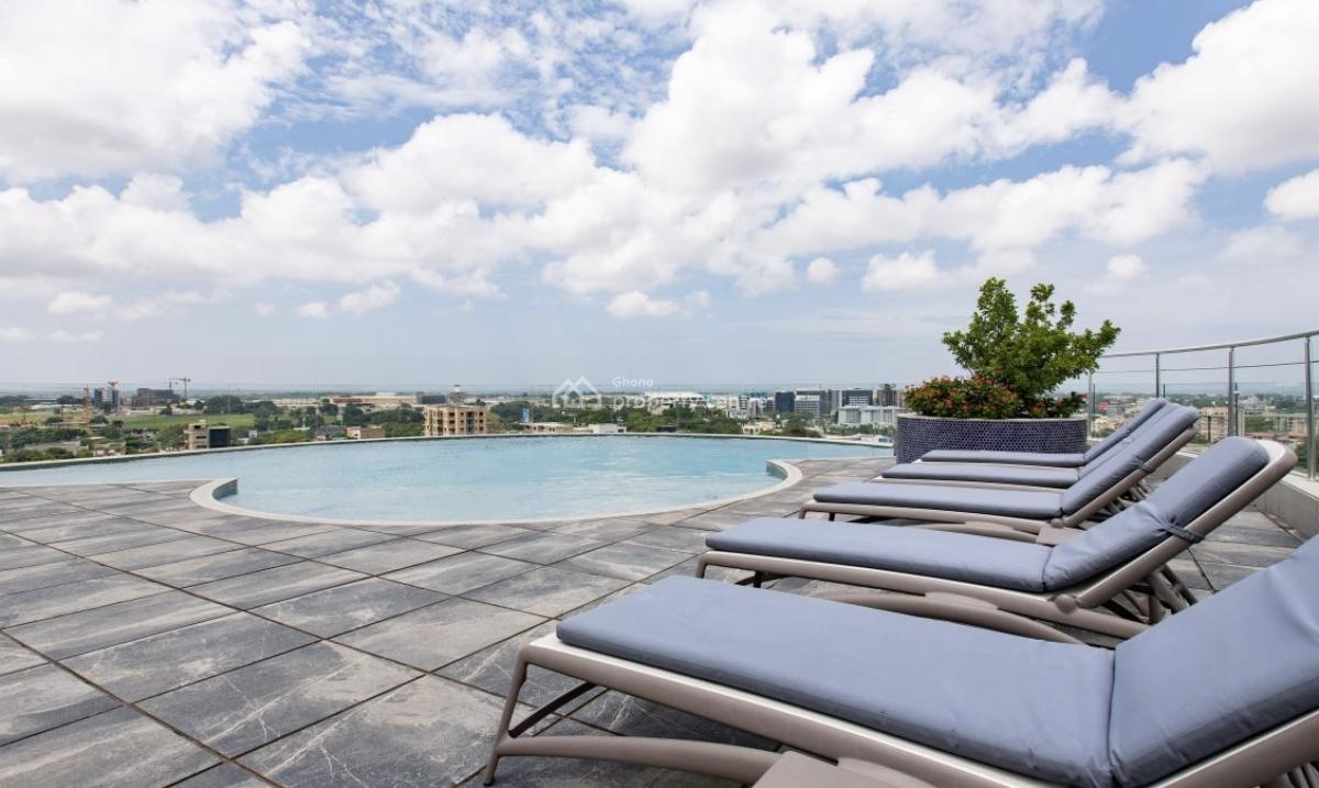 Furnished 2 Bedroom Apartment with Swimming Pool and Gym, Airport Residential Area, Accra, Apartment for Rent