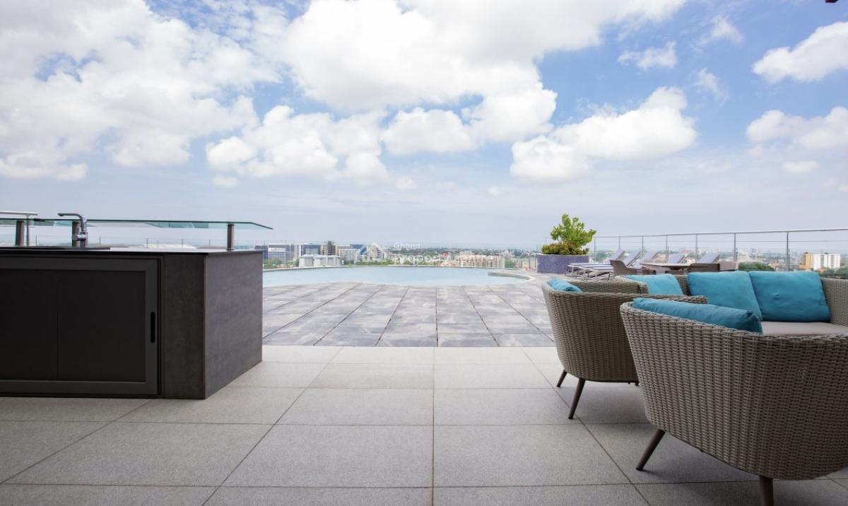 Furnished 2 Bedroom Apartment with Swimming Pool and Gym, Airport Residential Area, Accra, Apartment for Rent