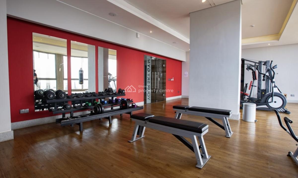 Furnished 2 Bedroom Apartment with Swimming Pool and Gym, Airport Residential Area, Accra, Apartment for Rent