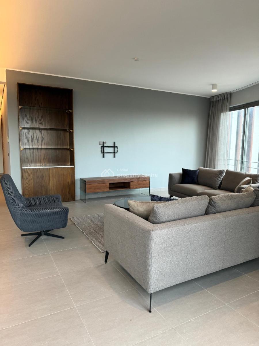 Furnished 2 Bedroom Apartment with Swimming Pool and Gym, Airport Residential Area, Accra, Apartment for Rent