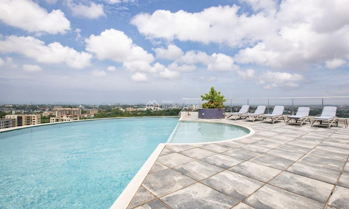 Furnished 3 Bedroom Apartment with Swimming Pool, Airport Residential Area, Accra, Apartment for Rent