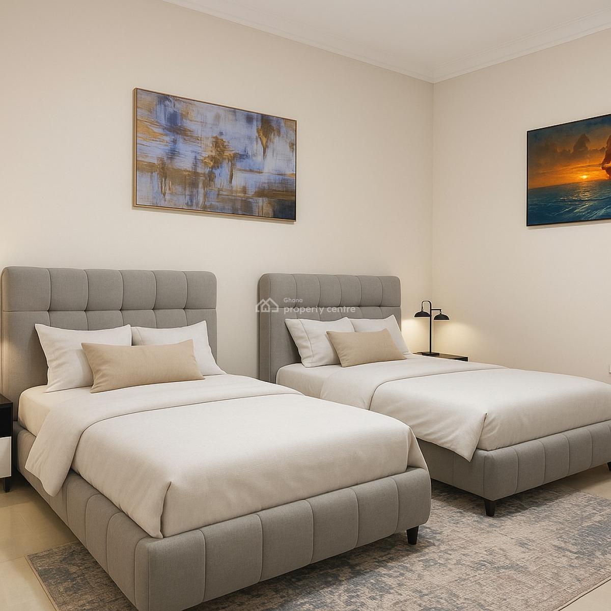 Furnished 3 Bedroom Apartment with Staff Quarters, Pool and Gym, Airport Residential Area, Accra, Apartment for Rent