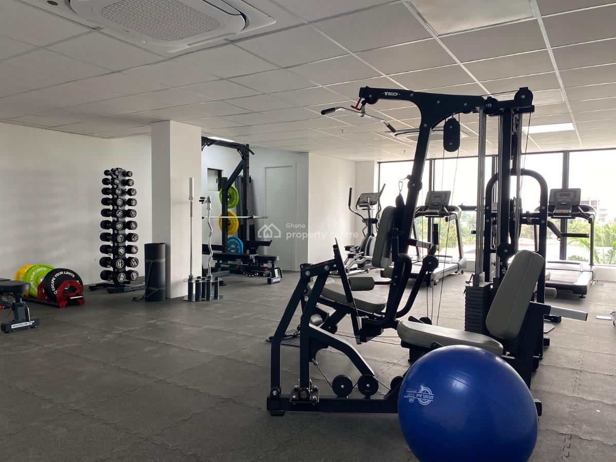 Furnished 2 Bedroom Apartment with Swimming Pool and Gym, Airport Residential Area, Accra, Apartment for Rent