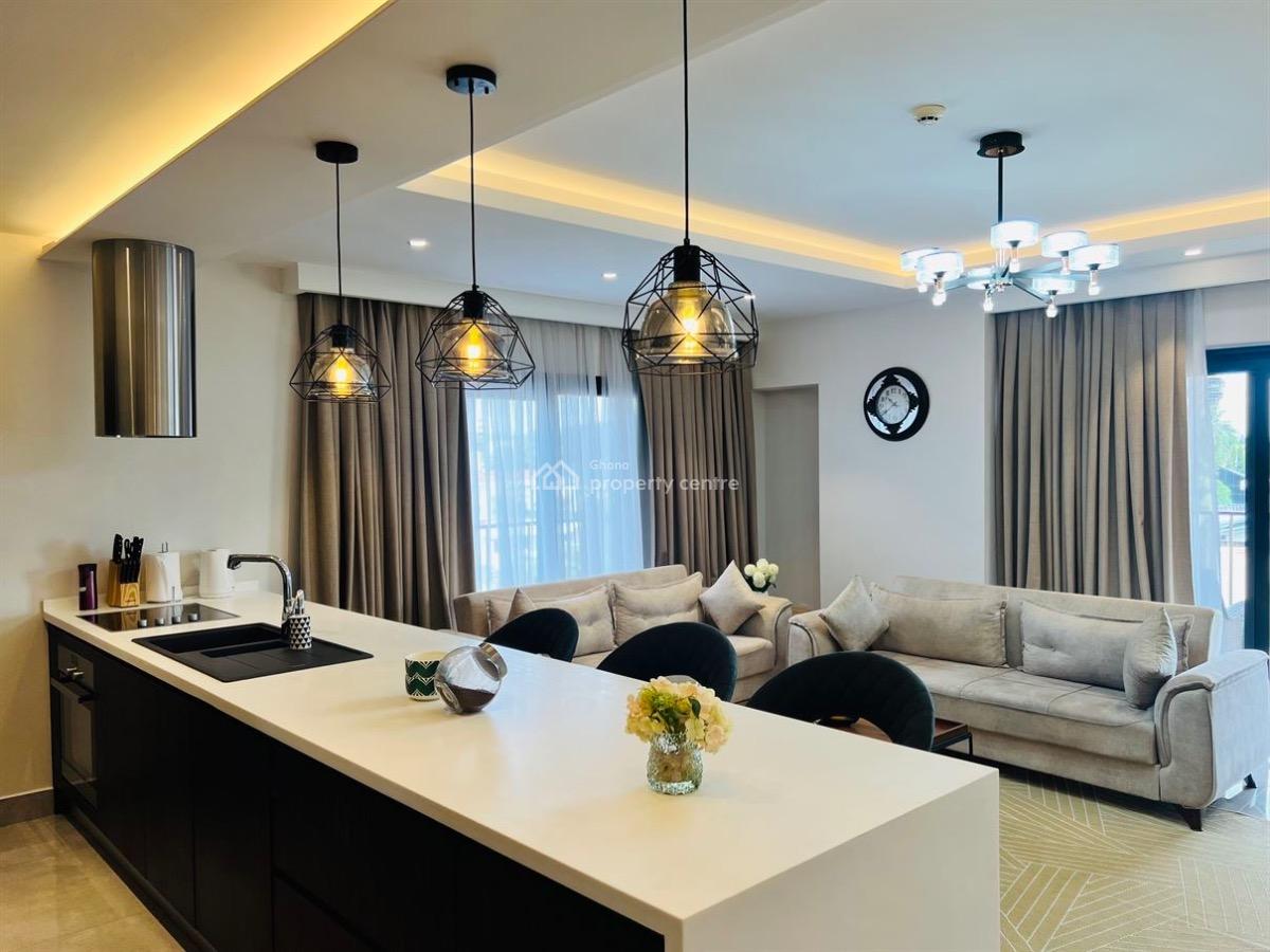 Furnished 2 Bedroom Apartment with Swimming Pool and Gym, Airport Residential Area, Accra, Apartment for Rent